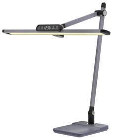 DESK LAMP LED BLAIN PRO  ABS BASE AND ALUMINUM ARMS IN GREY 36,8x81Hcm.