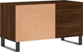 vidaXL Δισκοθήκη Καφέ Δρυς 85 x 38 x 48 εκ. από Επεξεργασμένο Ξύλο