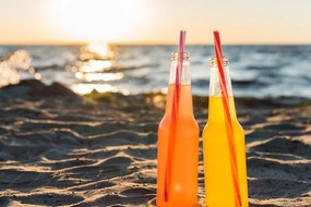 Εικόνα δροσιστικό ποτό στην παραλία - 120x80