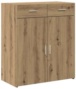 vidaXL Ντουλάπι αποθήκευσης artisan δρυς 80 x 42.5 x 93.5 εκ.