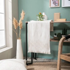 Τραβέρσα Felicia 01 Ecru Teoran 45X180 Cotton-Polyester
