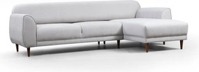Corner Sofa-Bed Image Corner Right ( L3-Chl ) - Beige Beige