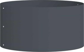 vidaXL Δακτύλιος γλάστρας 5 pcs Ανθρακί 40 x 40 x 20 cm