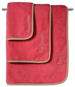 Πετσέτες New Comfy (Σετ 3τμχ) Red Guy Laroche Towels Set 70x140cm Βαμβάκι-Πολυέστερ