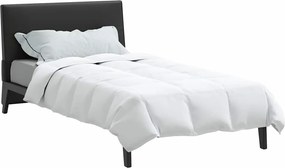 vidaXL Πάπλωμα Λευκό 135 x 220 εκ. Φτερό