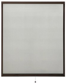 vidaXL Σήτα Παραθύρου Κάθετης Κίνησης Καφέ 160 x 170 εκ.