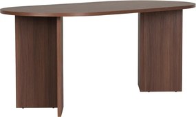 Τραπέζι Sablin Megapap χρώμα καρυδί 180x89,5x75εκ.