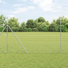 vidaXL Περίφραξη Πεδιάδας 1.6x10 m Γαλβανισμένο Ατσάλι