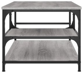 vidaXL Τραπεζάκι Σαλονιού Γκρι Sonoma 90 x 49 x 40 εκ. Επεξεργ. Ξύλο