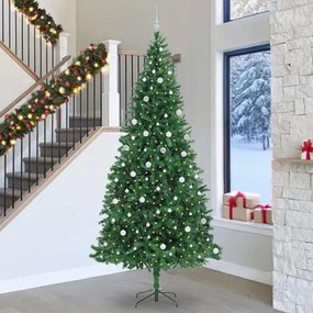 vidaXL Τεχνητό Χριστουγεννιάτικο Δέντρο με 300 LED Πράσινο 300 cm