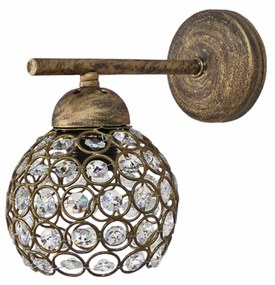 Απλίκα Τοίχου Heronia Chris 01-0306 Bronze