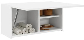 Ντουλάπι Μπάνιου Λευκό 60x25x30 εκ. Επεξεργασμένο Ξύλο