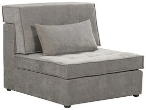 Πολυθρόνα Mexico 71-0248 90x101x83cm Grey
