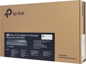 TP-LINK JetStream L2+ managed switch TL-SG3210, 8-Port Gigabit, Ver. 3.0