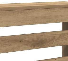 vidaXL Κάλυμμα Καλοριφέρ Αρτισιανή Δρυς 78x20x82 εκ Επεξεργασμένο Ξύλο