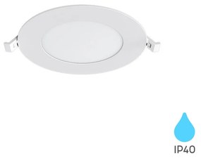 Φωτιστικό Χωνευτό Braytron BP01-60600 Λευκό (White) 3000K