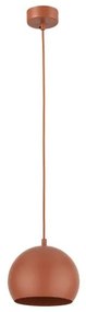 Κρεμαστό Φωτιστικό Οροφής 1xE27 Φ17cm Zoe TK Lighting -10167-Μαύρο 10167