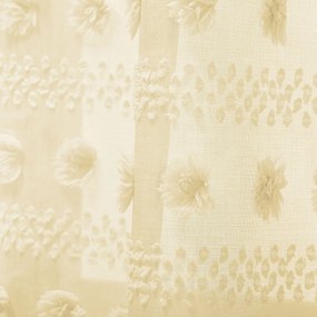 Κουρτίνα (270x280) Με Τρουκς Whitegg K0154 Εκρού