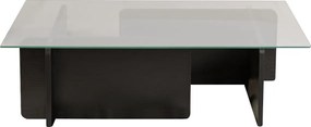 Τραπεζάκι Σαλονιού Ξύλο Μαύρο FLAVIO 105x65x30