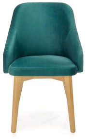 TOLEDO 2 chair, color: honey oak / MONOLITH 37 DIOMMI V-PL-N-TOLEDO_2-D.MIODOWY-MONOLITH37