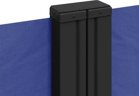 vidaXL Σκίαστρο Πλαϊνό Συρόμενο Μπλε 100 x 600 εκ.