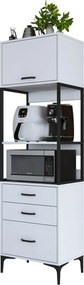 Ντουλάπι Λευκό EZER 60x40x198.6