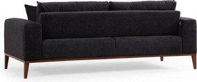 Τριθέσιος Καναπές - Sinor 3 - Χρώμα Ανθρακί - 225x92x75εκ