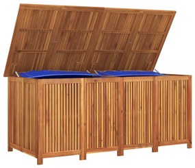 vidaXL Μπαούλο Αποθήκευσης Κήπου 175x80x75 εκ. από Μασίφ Ξύλο Ακακίας