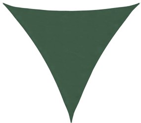 vidaXL Πανί Σκίασης Τρίγωνο Σκ. Πράσινο 3,6x3,6x3,6 μ. Ύφασμα Oxford