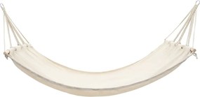 vidaXL Αιώρα με Ράβδο Κρεμ 210 x 150 εκ.