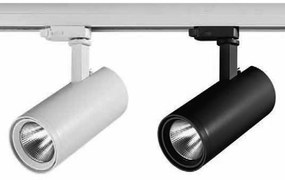 Φωτιστικό Σποτ Για Ράγα 18303 3000k 15W Black Metal