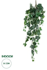 GloboStar® Artificial Garden IVY HANGING BRANCH 20244 Τεχνητό Διακοσμητικό Κρεμαστό Φυτό Κισσός Υ120cm