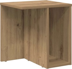 vidaXL End Table 2 τμχ. Artisan Oak 37 x 32 x 40 εκ Επεξεργασμένο ξύλο