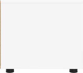 vidaXL Ντουλάπι TV 100 x 48 x 43 εκ. Λευκό Επεξεργασμένο Ξύλο