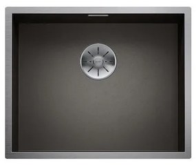 Blanco Zerox 500-IF Dark Steel Matt Νεροχύτης Ένθετος 54x44cm
