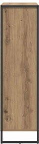 VidaXL Βιβλιοθήκη Artisan Δρυς 99.5 x 30 x 108.5 εκ Επεξεργασμένο Ξύλο