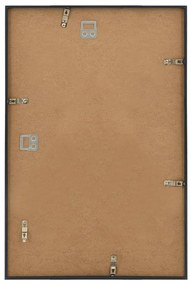 vidaXL Κορνίζες Κολάζ Τοίχου 3 τεμ. Μαύρες 50 x 70 εκ. MDF