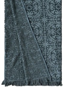 Πετσέτα Θαλάσσης - Παρεό Deval 30 Black Kentia Beach 90x180cm 100% Βαμβάκι