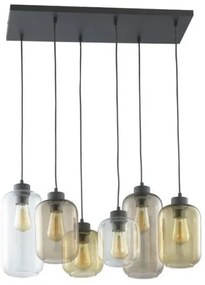 Κρεμαστό Φωτιστικό Οροφής Ράγα MARCO BROWN καφέ 3176 TK Lighting-3176-Καφέ 3176