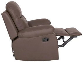 Πολυθρόνα Relax Chicago 1122 Fylliana Γκρί Τεχνόδερμα 97x90x100 εκ. 97x90x100 εκ.