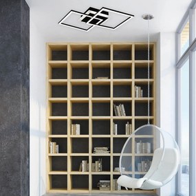 Φωτιστικό Πλαφονιέρα LED Dimmable RL Venida Black R62793132
