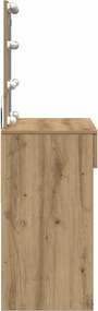 vidaXL Τραπέζι περιποίησης Artisan Oak 100 x 40 x 130 εκ
