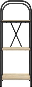 vidaXL Ράφι Βιβλίων Δρύς Sonoma 40 x 30 x 109 εκ Επεξεργασμένο ξύλο
