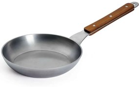 Τηγάνι Carbon Steel 520CS 20cm Silver-Brown Woll 20cm Steel