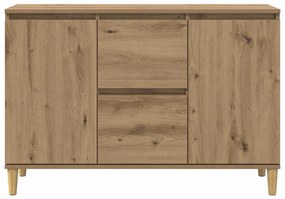 vidaXL Μπουφές Αρτισιανή Δρυς 102x35x70 εκ. από Επεξεργασμένο Ξύλο