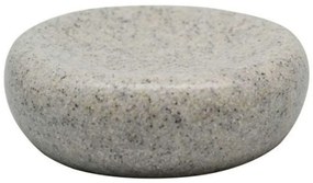 Σαπουνοθήκη Stone 817382 10,5x10,5x3cm Grey Ankor Πολυέστερ