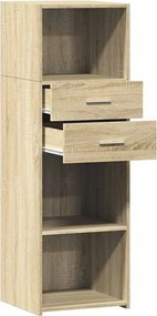 vidaXL Ντουλάπι Sonoma Δρυς 40x42,5x124 εκ. από Επεξεργασμένο Ξύλο