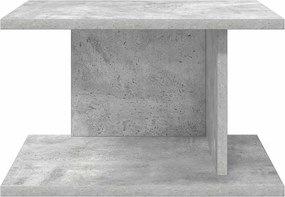 vidaXL Κομοδίνο 2 pcs Σκυρόδεμα Γκρι 40 x 30 x 25 εκ