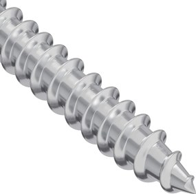 vidaXL Ξυλοβίδες 12 pcs Ασημί M4 x 28 mm Ατσάλι