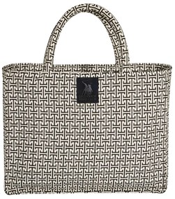 Τσάντα Θαλάσσης Polycotton 46x36εκ. Essential 4056 Μαύρη-Γκρι Greenwich Polo Club
